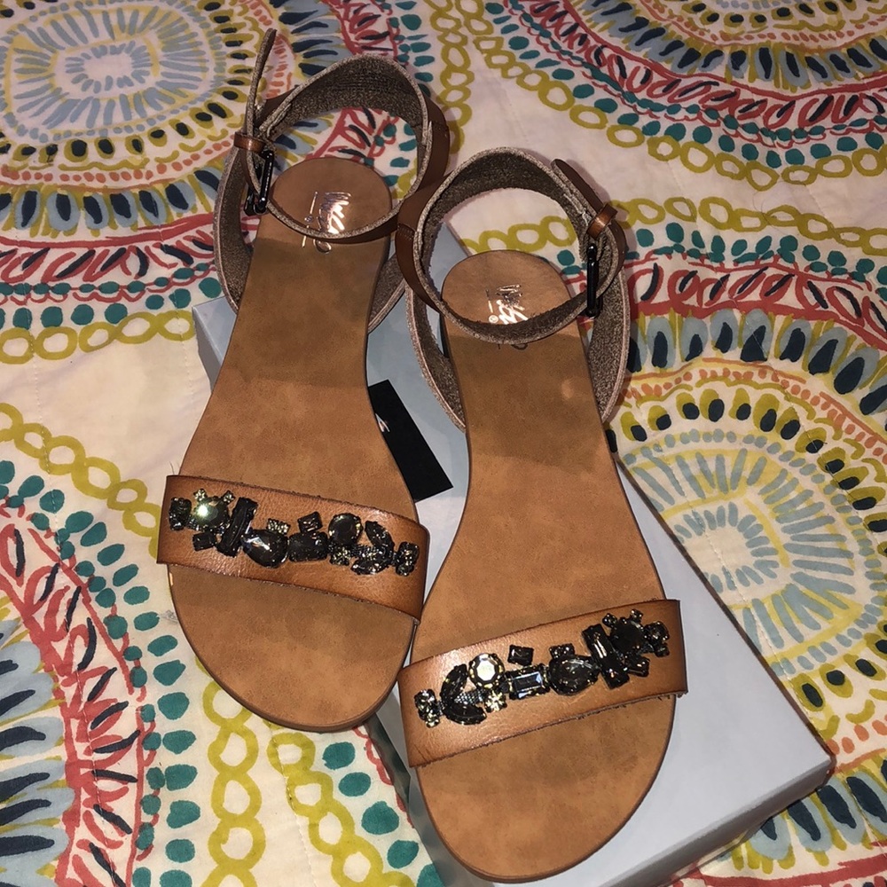 Mossimo - Belinda Cognac Sandals. Size 10.